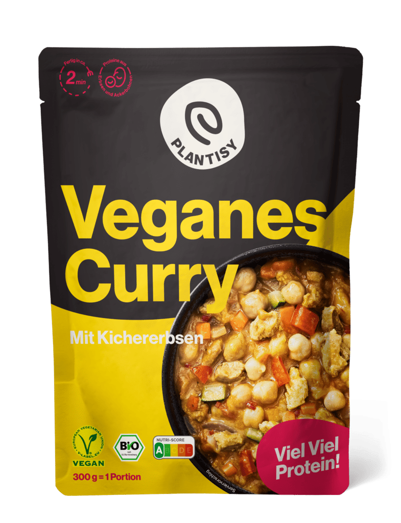 Plantisy_Veganes_Curry_Front Plantisy Veganes Chicken Curry Verpackung